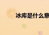 冰库是什么意思（冰库怎样解释）