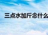 三点水加斤念什么字（沂的读音基本释义）