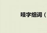 哇字组词（哇字组词有哪些）