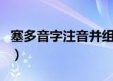 塞多音字注音并组词（塞多音字注音并且组词）