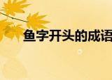 鱼字开头的成语有哪些（一起来看看）