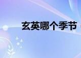 玄英哪个季节（该季节有什么节气）