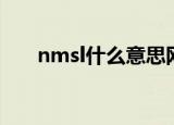 nmsl什么意思网络用语（nmsl解释）