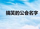搞笑的公会名字（搞笑的公会名字精选）
