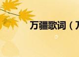 万疆歌词（万疆的歌词完整版）