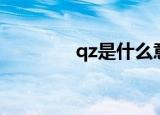 qz是什么意思（qz的意思）