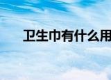 卫生巾有什么用（卫生巾有什么作用）