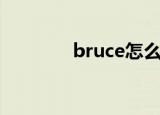 bruce怎么读（bruce解释）