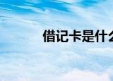 借记卡是什么卡（借记卡介绍）
