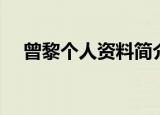 曾黎个人资料简介（曾黎个人简介说明）