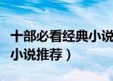 十部必看经典小说黑道是什么（十部经典黑道小说推荐）