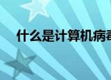 什么是计算机病毒（计算机病毒是什么）