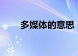 多媒体的意思（多媒体是什么意思）
