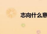 志向什么意思（什么是志向）