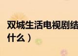 双城生活电视剧结局（电视剧双城生活讲的是什么）