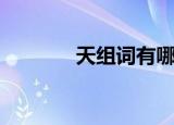 天组词有哪些（天组词精选）