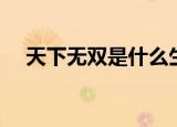 天下无双是什么生肖（原来是这个生肖）