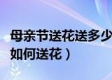 母亲节送花送多少朵合适寓意是什么（母亲节如何送花）