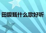 田馥甄什么歌好听（田馥甄好听的歌有什么）