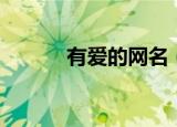有爱的网名（有爱的网名精选）