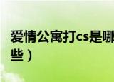 爱情公寓打cs是哪一部哪一集（具体剧情有哪些）