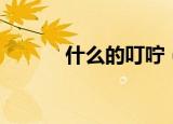 什么的叮咛（什么的叮咛填空）