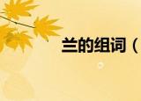 兰的组词（兰的组词有哪些）