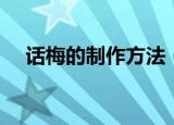 话梅的制作方法（正宗话梅的制作方法）