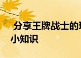  分享王牌战士的玩法及王牌战士的一些游戏小知识