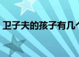 卫子夫的孩子有几个（卫子夫的孩子有四个）