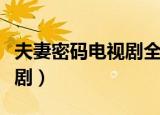 夫妻密码电视剧全集在线播放（夫妻密码电视剧）