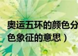 奥运五环的颜色分别代表什么（奥运五环的颜色象征的意思）