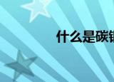什么是碳钢（碳钢是什么）