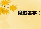 魔域名字（魔域游戏名精选）