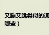 又蹦又跳类似的词语（又蹦又跳类似的词语有哪些）