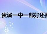 贵溪一中一部好还是二部好（贵溪一中贴吧）