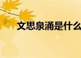 文思泉涌是什么意思（文思泉涌含义）