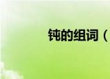 钝的组词（钝字读音及解释）