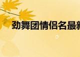劲舞团情侣名最新四字（劲舞团情侣名）