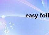 easy follow（easy fm）