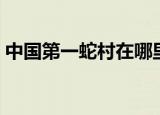 中国第一蛇村在哪里（中国第一蛇村的简介）