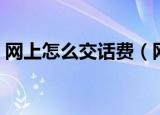 网上怎么交话费（网上如何给手机充值话费）
