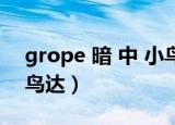 grope 暗 中 小鸟达 漫画（grope 暗 中 小鸟达）