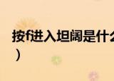 按f进入坦阔是什么意思（按f进入坦阔的解释）