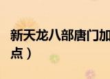 新天龙八部唐门加点（新天龙八部唐门如何加点）