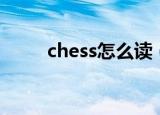 chess怎么读（英语chess怎么读）