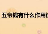五帝钱有什么作用该怎么用（五帝钱的作用）