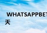  WHATSAPPBETA使用户可以忽略存档的聊天