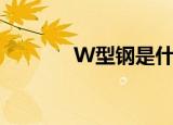 W型钢是什么（W型钢是啥）