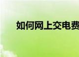 如何网上交电费（网上交电费的方法）